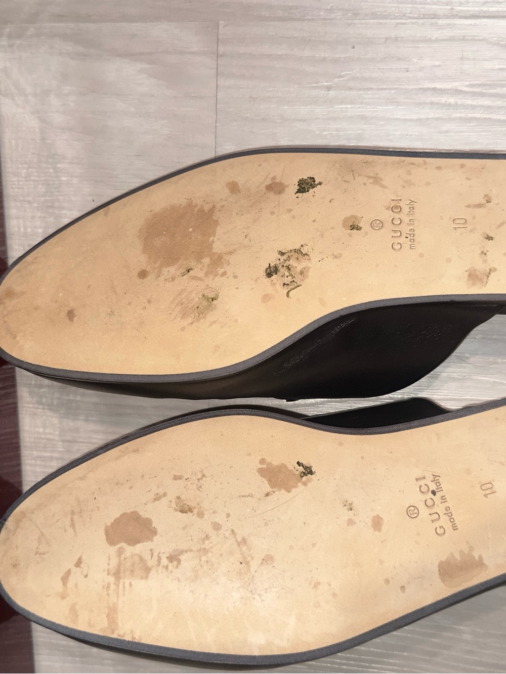 Gucci Black Leather Mule with Horsebit - Picture 9 of 10